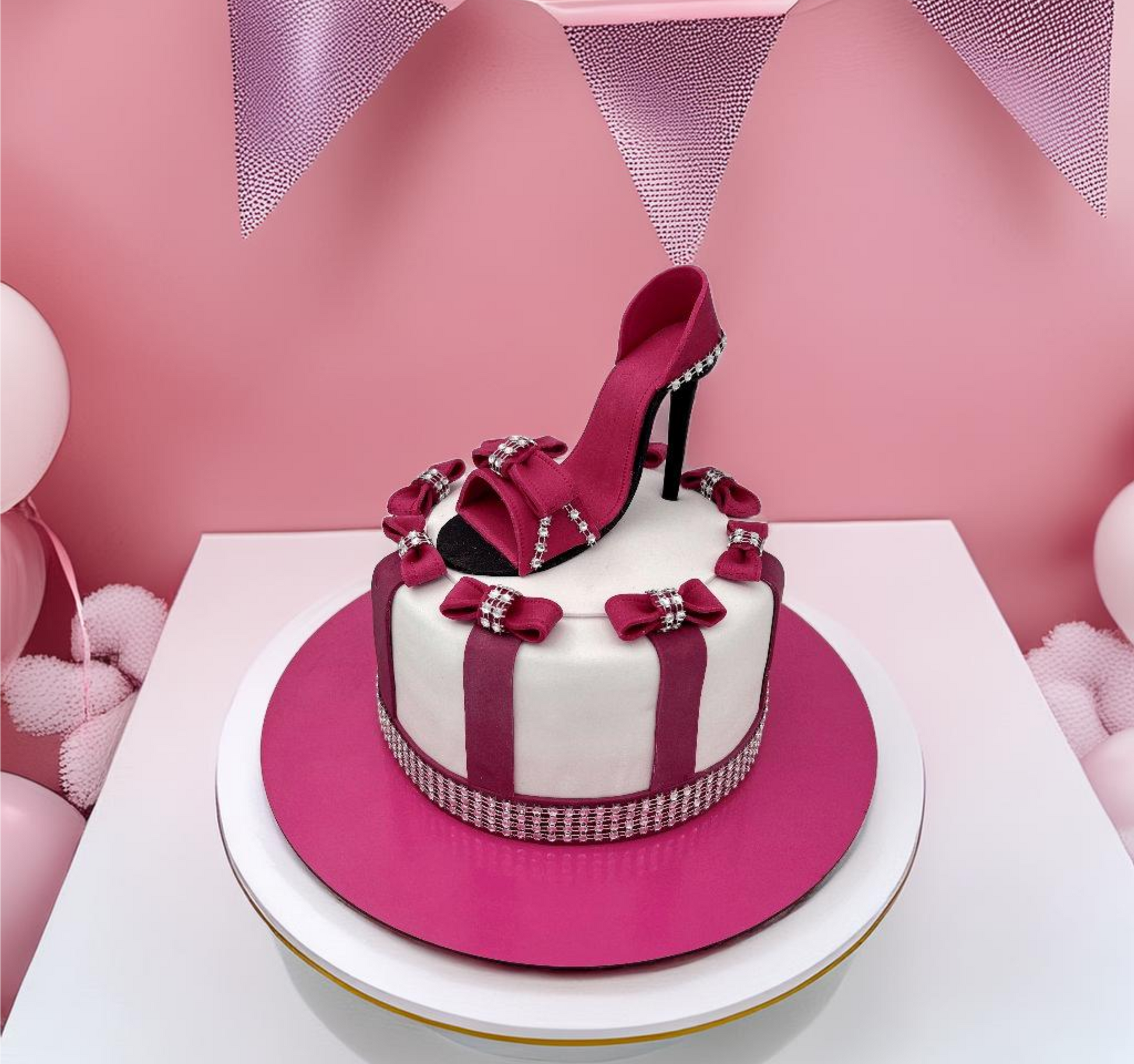 Shoe Lover Birthday Cake
