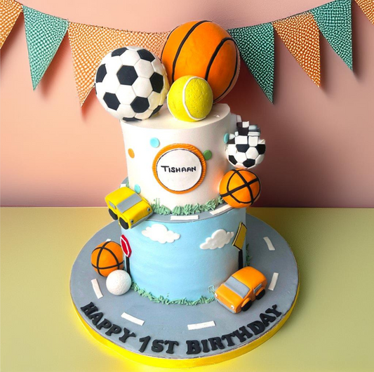 Sports Birthday Cake