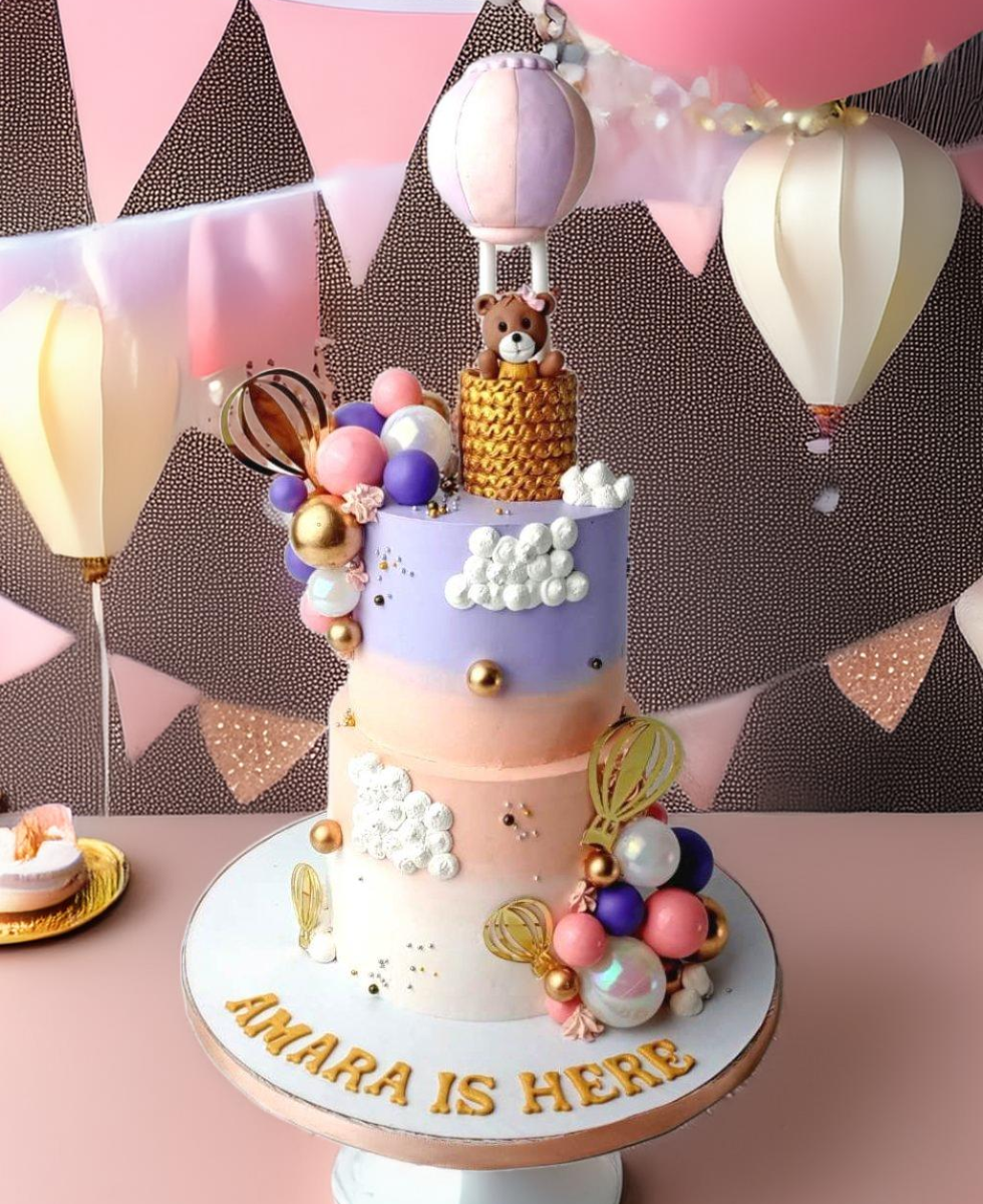 Welcome Baby Cake